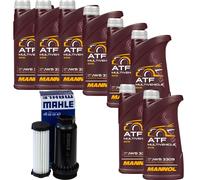 8 L MANNOL ATF Multivehicle JWS MAHLE Filtro Olio Cambio Per Ford Kuga II 2.0