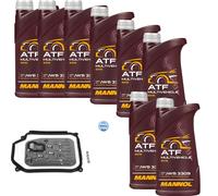 8 L mannol Atf Multivehicle Jws Meyle Filtro Olio Trasmissione per VW Golf III