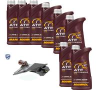 8 L MANNOL ATF Multivehicle JWS VAICO Filtro Olio Cambio Per Opel Zafira A 1.8