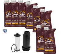 8 L mannol Atf Multivehicle Jws Vaico Filtro Olio Trasmissione per Ford Messa II