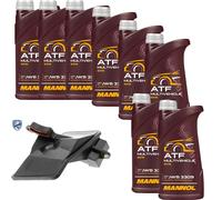 8 L mannol Atf Multivehicle Jws Vaico Filtro Olio Trasmissione per Volvo V70 II