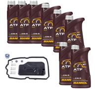 8 L MANNOL ATF Special Fluid VAICO Filtro Olio Cambio Per Mercedes-Benz C-Class