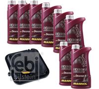 8 L mannol Dexron II Febi Filtro Olio Trasmissione per Jeep Cherokee 2.8 CRD