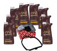 8 L mannol Dexron II Febi Filtro Olio Trasmissione per Peugeot 206 Cc 1.6 16V