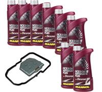 8 L mannol Dexron III Mahle Filtro Olio Trasmissione per Mercedes-Benz C-Class