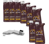 8 L MANNOL Dexron III VAICO Filtro Olio Cambio Per Nissan Terrano II 3.0 Di 4WD