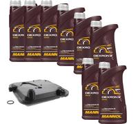 8 L mannol Dexron III Vaico Filtro Olio Trasmissione per Jeep Cherokee 2.8 CRD