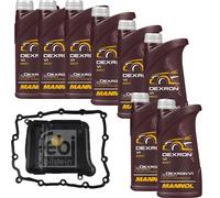 8 L mannol Dexron VI Cambio Febi Filtro Olio Trasmissione per BMW 3er Cabriolet