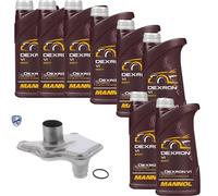 8 L MANNOL Dexron VI VAICO Filtro Olio Cambio Per Nissan Murano II 3.5 4x4