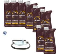 8 L mannol Dexron VI Vaico Filtro Olio Trasmissione per Mercedes-Benz G 290 GD/G