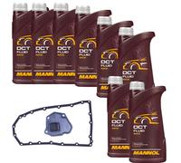 8 L MANNOL Liquido DCT + Filtro Olio Cambio Per Peugeot 4007 2.2 HDi