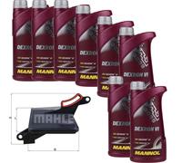 8 L mannol Olio per Ingranaggi Dexron VI Mahle Filtro Trasmissione Volvo C70 I