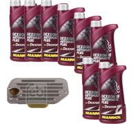 8 L mannol Trasmissione Dexron III Febi Filtro Olio per Audi 100 2.6 2.3 E