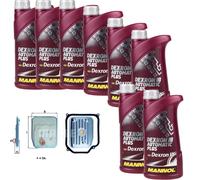 8 L mannol Trasmissione Dexron III Mahle Filtro Olio per VW Golf 1.8 Passat