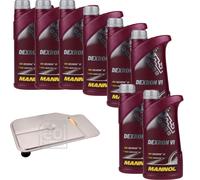 8 L MANNOL Trasmissione Dexron VI Febi Filtro Olio per Mercedes-Benz 906 316