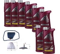 8 L MANNOL Trasmissione Dexron VI Mahle Filtro Olio per Audi 8K5 B8 3.0 Tdi