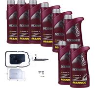 8 L MANNOL Trasmissione Dexron VI Mahle Filtro Olio per Mercedes-Benz S204 C