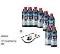 8 L Motore Liqui Moly Top Tec Atf 1600 Vaico Filtro Olio Trasmissione per