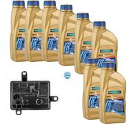 8 L RAVENOL ATF T-WS Kit Ispezione Cambio Automatico + Filtro Olio VW Beetle