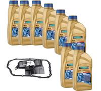 8 L RAVENOL ATF T-WS Olio Automatico + Filtro Per Toyota RAV 4 IV 2.2 D