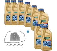 8 L RAVENOL ATF T-WS Olio Getriebo MEYLE Filtro Getriebo per VW Phaeton 3.2 V6