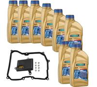 8 L RAVENOL ATF T-WS Set Olio Automatico + Filtro VW Jetta IV 2.0 1.8