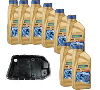 8 L RAVENOL ATF T-WS Set Olio Cambio + Filtro Per BMW X1 E84 xDrive18d