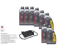 8 L Trasmissione MB 236.15 Febi Filtro Olio per Mercedes-Benz Glc 350E