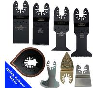 8 Lama Oscillante Multiuso Attrezzo Black & Decker Fein Dewalt Artigiano Makita