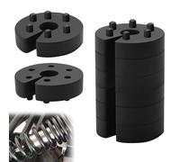 8 limitatori di corsa a molla, limitatore di corsa universale da 13 mm con 6 posizioni regolabili per sospensioni anteriori o posteriori, clip di arresto per sospensioni auto, paracolpi in gomma