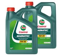 8 Litri di Olio Motore Castrol Magnatec A5 5W30 Protezione Immediata