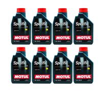 8 LITRI Olio Motore 100% Sintetico Motul 10w50 Specific ABARTH 0101 C3 SN 08MO79