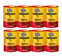 8 Litri Olio Motore Auto Bardahl Bardhal 20W50 XTC C60 A3 B4 Fullerene Polarplus