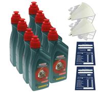 8 Litro Castrol Transmax Atf Dx III Multivehicle Automatico Cambio 236.9 Set