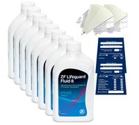 8 Litro Fluido per Cambio Automatico 8HP ZF Lifeguard 8 Incl. Imbuto + Rimorchio