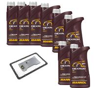 8 Litro MANNOL Trasmissione Dexron VI Filtro Olio per Jeep Cherokee 4.0i 4x4