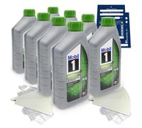 8 Litro Mobil 1 Esp X4 0W40 0W-40 Olio Porsche A40 C40 VW 511.00 Acea C3 Set