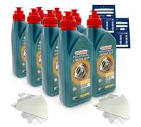 8 Litro Originale Castrol Transmax Limited Slip Z 85W90 Axle Fluido Cambio Set