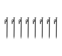 8 lotti picchetti da spiaggia per tettoie, ad alta resistenza, ancoraggi in ferro per migliorare la penetrazione del suolo, pali di tipo pesante