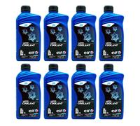 8 LT ELF MOTOCOOLANT LIQUIDO RADIATORE MOTO SCOOTER QUAD MOPED ORGANICO 08ET06