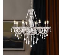 8 luci classico cristallo Lampadario lampada sospensione soffitto Luce moderna