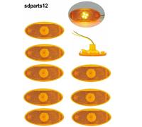 8 Luci di Ingombro Posizione a LED Arancione per Renault Master 3 Opel Movano 2