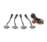 8 Luci di Marcia Della Griglia Anteriore A LED Color Con Lente Affumi6317