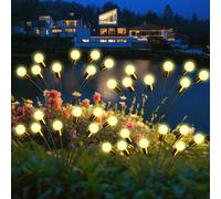 8 Luci Solari a LED per Esterni Impermeabili Starburst Luci Solari Firefly Lampa