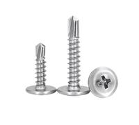 #8 M4.2 La Lamiera Sottile Di Autoperforazione Avvita Le Viti Tek Dell'acciaio Inossidabile Della Testa Della Capriata 410 for L'assicella for Metallo(M4.2X13MM)