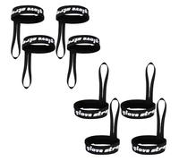 8 manette per guanti da sci, cinghia elastica per guanti da sci, cinghia di sicurezza per guanti sportivi, cinghie di supporto per il polso, cinghie anti-perdita per guanti da sci, invernali