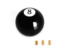 8 manopola a marcia a marcia nera Knob Shifter Shifter Stifter Fit per auto compatibili con la maggior parte dei veicoli(Black 8)