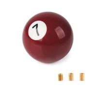 8 manopola a marcia a marcia nera Knob Shifter Shifter Stifter Fit per auto compatibili con la maggior parte dei veicoli(Brown 7)