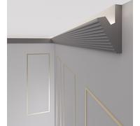 10 Metri LED Fascio di Luce Profilo per Illuminazione Indiretta XPS OL-33