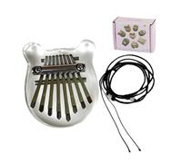 8 mini Kalimba in legno squisito dito marimba regalo buoni accessori pianoforte Q2t1 ciondolo musicale pollice